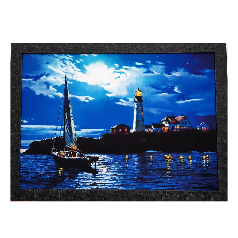 تابلو نوری طرح قایق کد sh-209