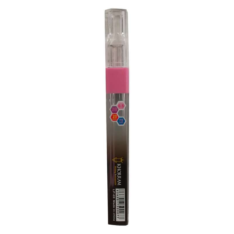 نوک مداد نوکی 0.5 میلی متری خرم مدل LP-69 بسته 90 عددی نوک مداد نوکی 0.5 میلی متری خرم مدل LP-69 بسته 90 عددی