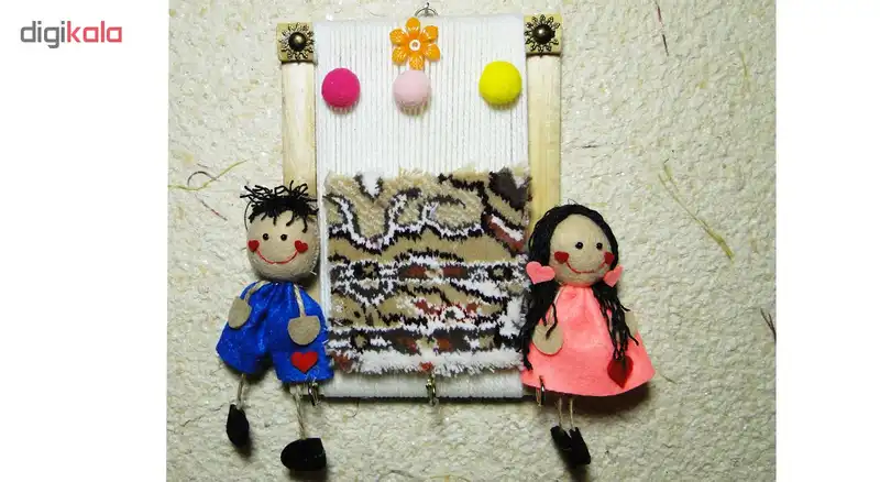 جاکلیدی مدل فرش دستباف کد 3409