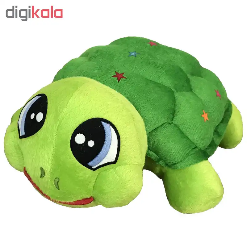 عروسک طرح لاک پشت خوابیده ارتفاع 40 سانتی متر