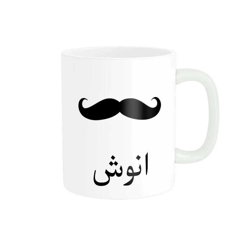 ماگ ناریکو مدل لیوان شخصی طرح اسم انوش کد 014374