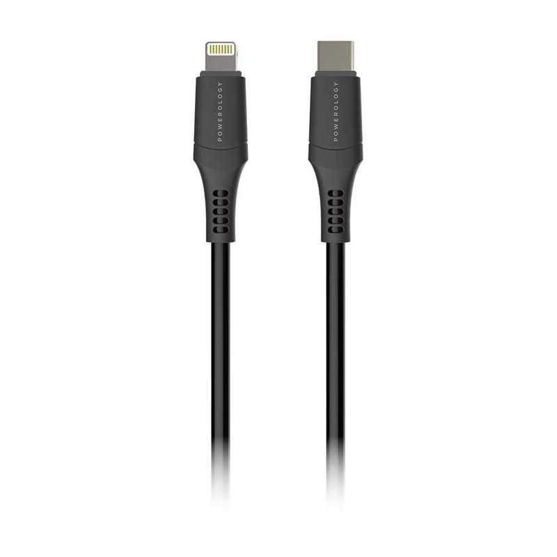 کابل تبدیل لایتنینگ  به USB-C  پاورولوجی مدل P12  طول 1.2 متر