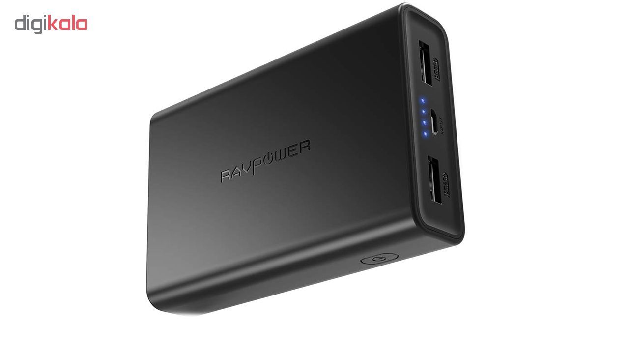 خرید شارژر همراه راو پاور مدل RP-PB005 ظرفیت 10000میلی آمپر ساعت با قیمت مناسب