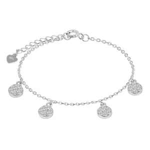 دستبند نقره زنانه اقلیمه کد DN458