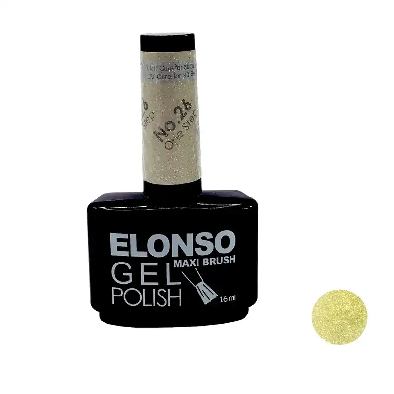 لاک ژل ناخن الونسو شماره 26