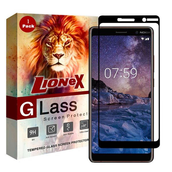 محافظ صفحه نمایش 5D لایونکس مدل USS مناسب برای گوشی موبایل نوکیا 7 پلاس محافظ صفحه نمایش 5D لایونکس مدل USS مناسب برای گوشی موبایل نوکیا 7 پلاس