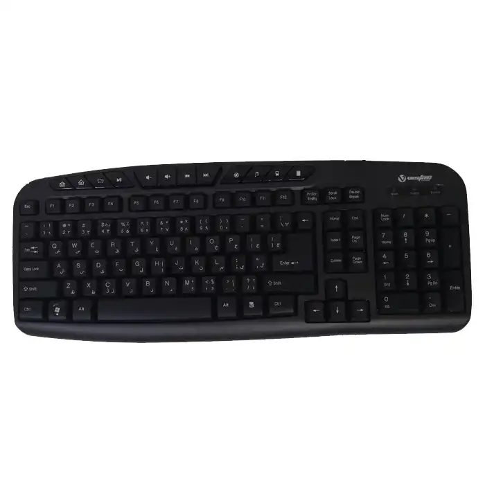 کیبورد ویستاک مدل K 7510 با حروف فارسی