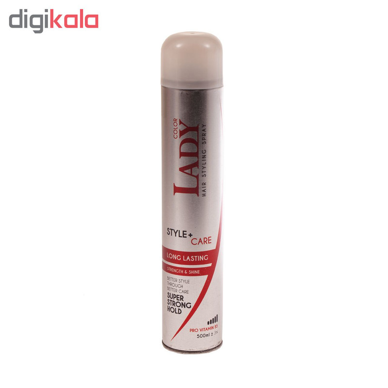 اسپری حالت دهنده مو لیدی مدل Super Strong حجم 500 میلی لیتر اسپری حالت دهنده مو لیدی مدل Super Strong حجم 500 میلی لیتر