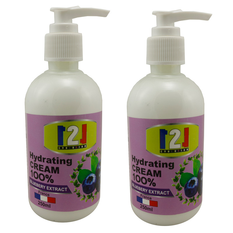 کرم مرطوب کننده 121 مدل BLUEBERY حجم 250 میلی لیتر مجموعه 2 عددی