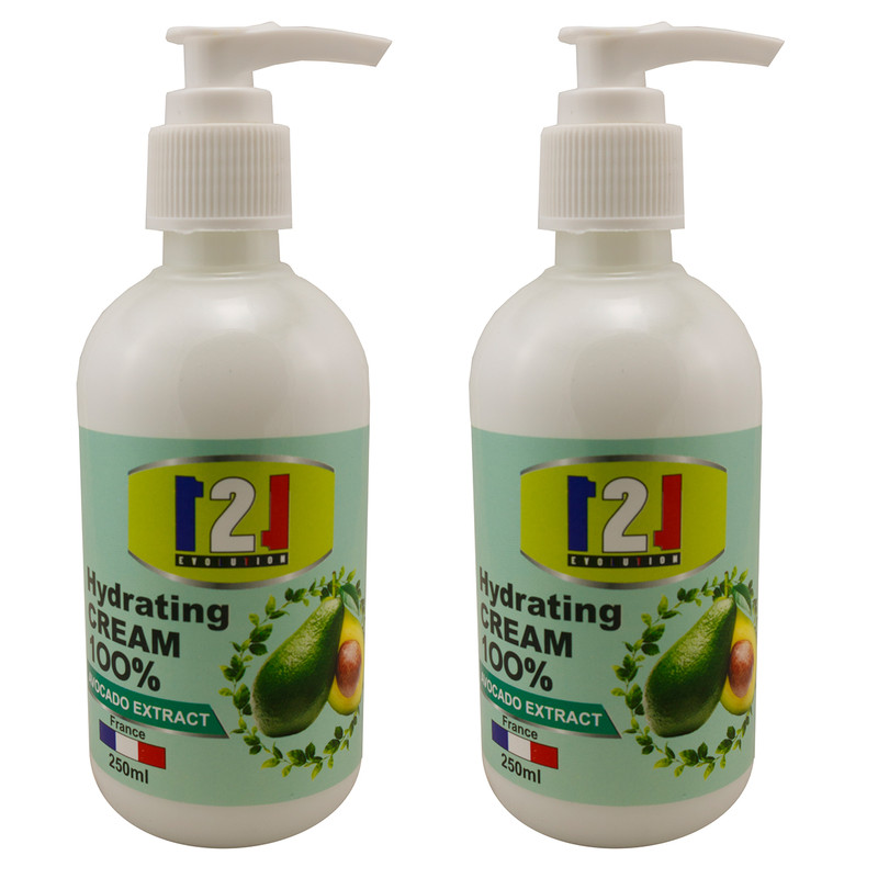 کرم مرطوب کننده 121 مدل AVOCADO حجم 250 میلی لیتر مجموعه 2 عددی