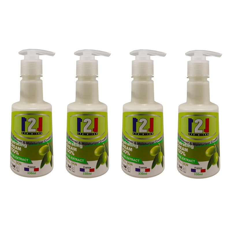 کرم مرطوب کننده 121 مدل OLIVE OIL حجم 330 میلی لیتر مجموعه 4 عددی