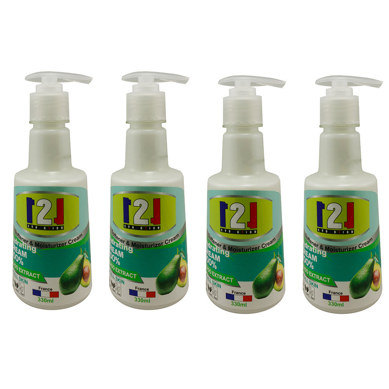 کرم مرطوب کننده 121 مدل AVOCADO حجم 330 میلی لیتر مجموعه 4 عددی