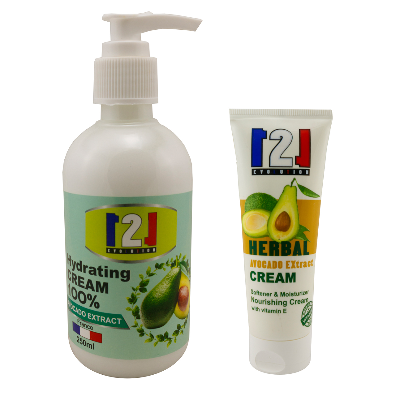 کرم مرطوب کننده 121 مدل AVOCADO حجم 250 میلی لیتر به همراه کرم مرطوب کننده حجم 75 میلی لیتر