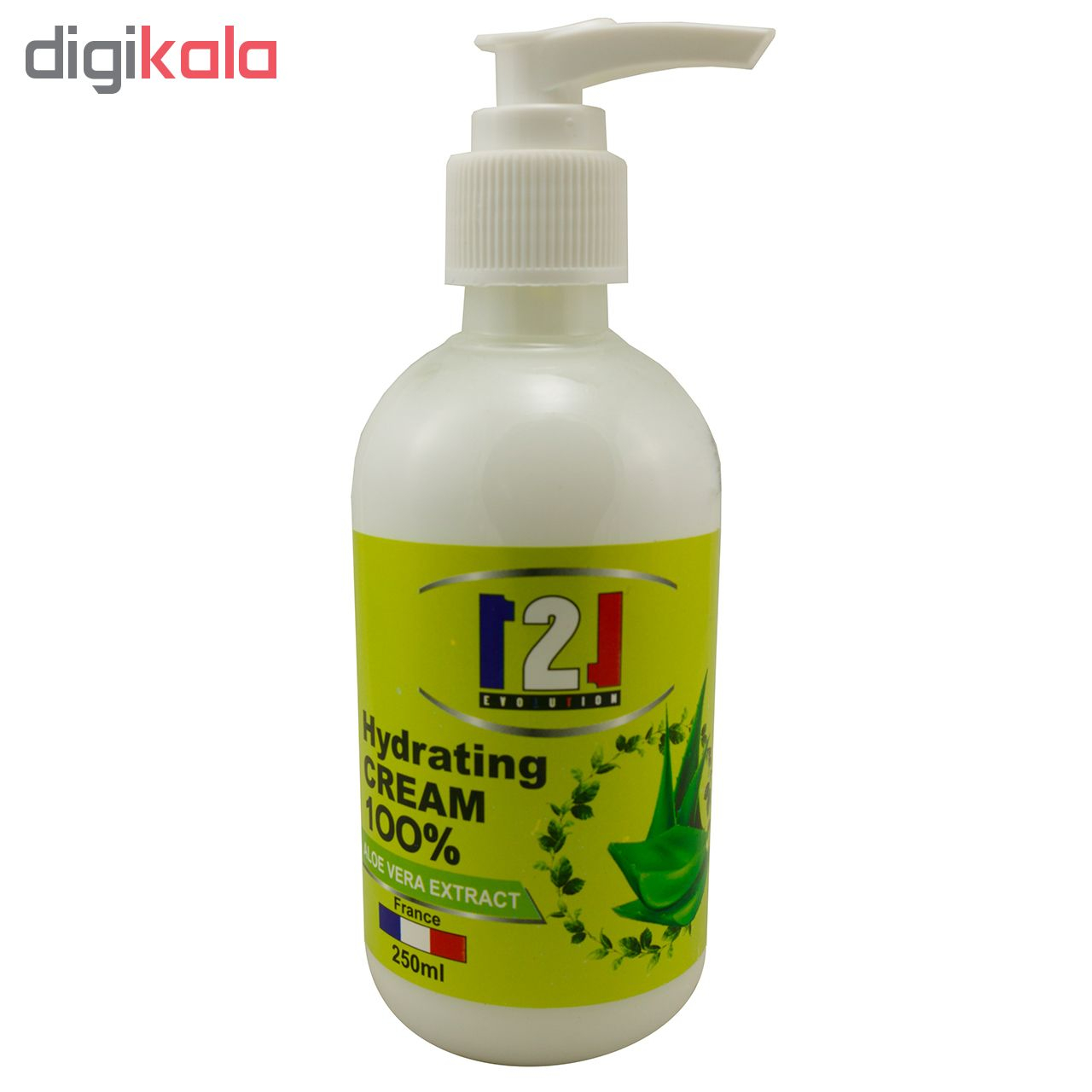 کرم مرطوب کننده 121 مدل ALOEVERA حجم 250 میلی لیتر به همراه کرم مرطوب کننده حجم 75 میلی لیتر