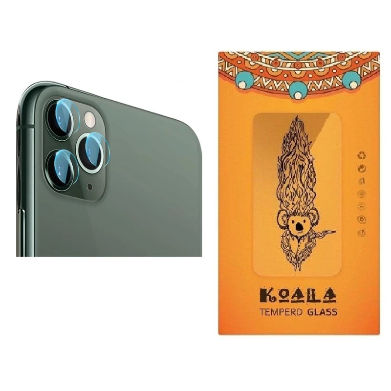 محافظ لنز دوربین کوالا مدل PWT-001 مناسب برای گوشی موبایل اپل Iphone 11 Pro 