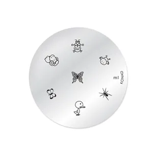 شابلون طراحی ناخن کناد کد m1