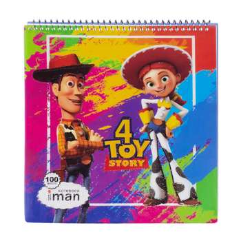 دفتر نقاشی 100 برگ ایمان کد E03