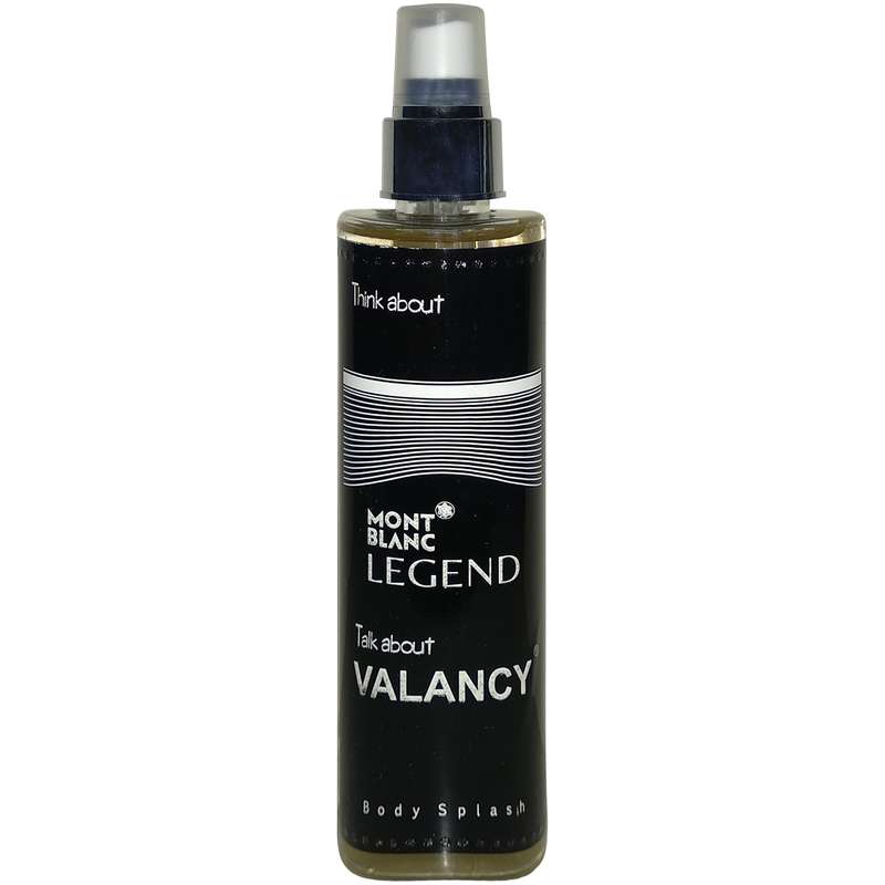بادی اسپلش مردانه والانسی مدل Mont Blanc Legend حجم 200 میلی لیتر