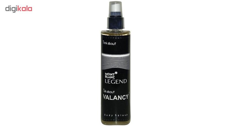 بادی اسپلش مردانه والانسی مدل Mont Blanc Legend حجم 200 میلی لیتر