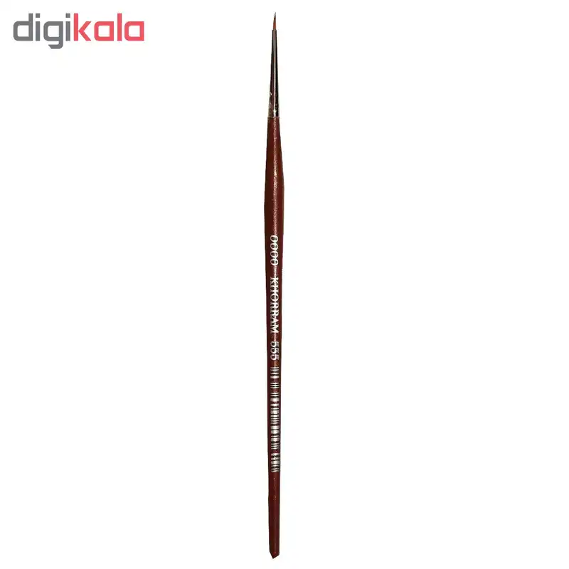 قلم مو گرد خرم شماره 0000 کد 555