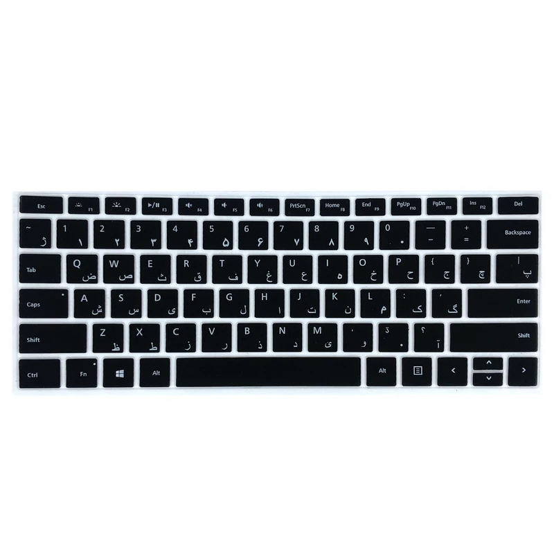 محافظ کیبورد با حروف فارسی کد 05 مناسب برای تبلت مایکروسافت Surface Pro 2017/ Surface Pro 6 2018