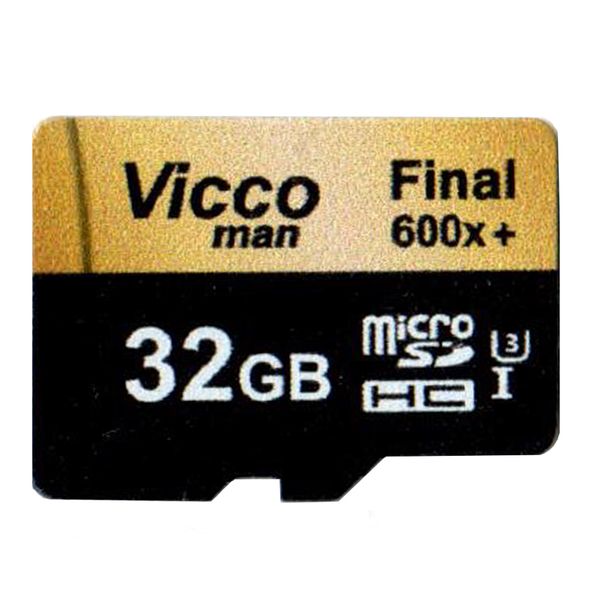 کارت حافظه microSDHC ویکومن مدل Extra 600X کلاس 10 استاندارد UHS-I U3 سرعت 90MBps ظرفیت 32 گیگابایت