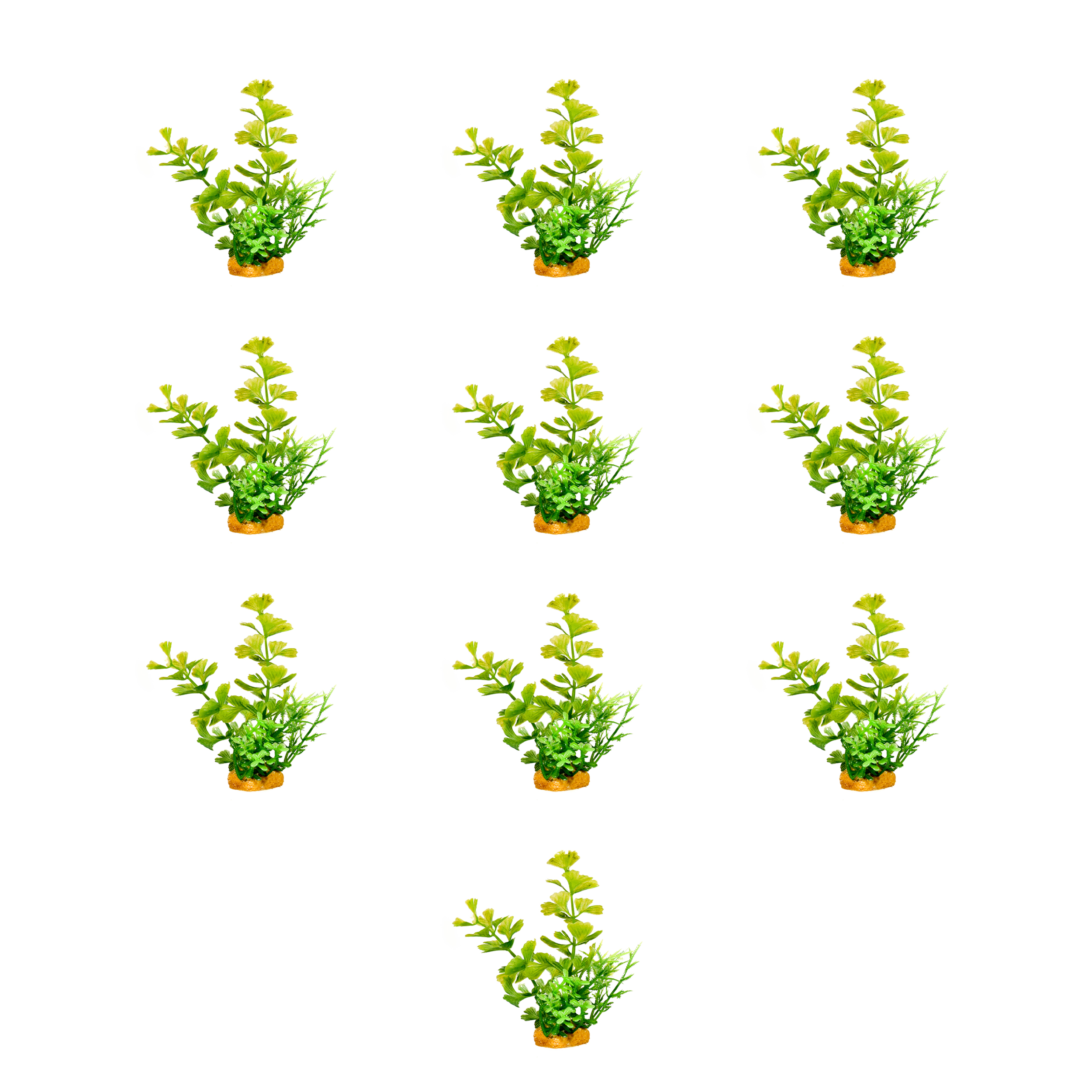 گیاه مصنوعی آکواریوم کد 80 بسته 10 عددی 