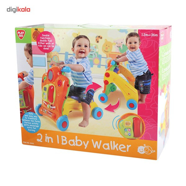 واکر پلی‌گو مدل 2in I Baby Walker 2446 Baby