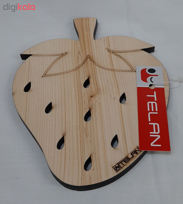 زیر قابلمه ای تلن طرح توت فرنگی