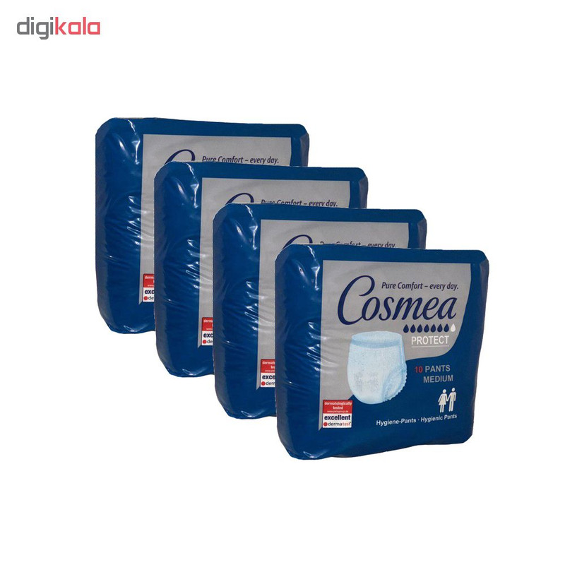 پوشینه شورتی بزرگسال کازمآ مدل Medium مجموعه 4 عددی