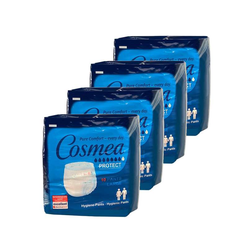 پوشینه شورتی بزرگسال کازمآ مدل Large مجموعه 4 عددی