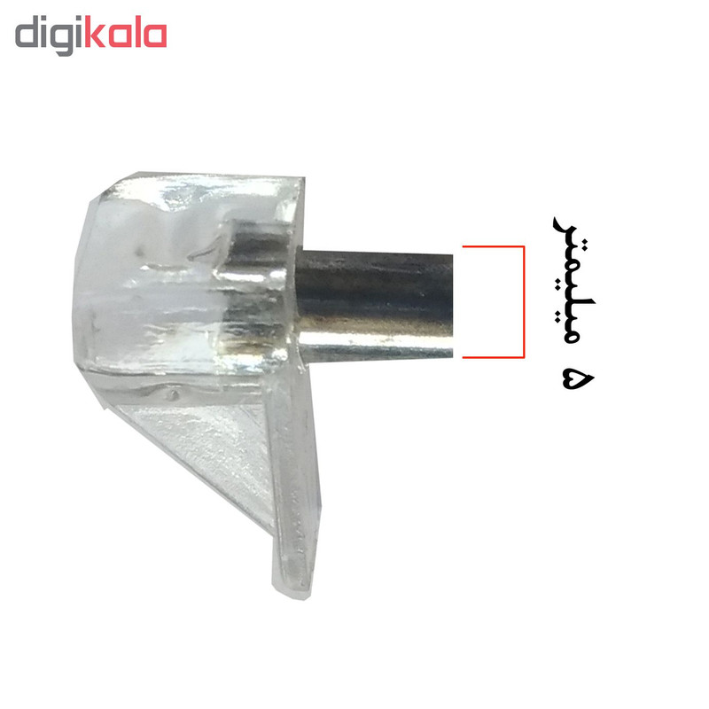 نگه دارنده طبقه کابینت مدل SH1 بسته 40 عددی
