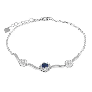 دستبند نقره زنانه اقلیمه کد DN459