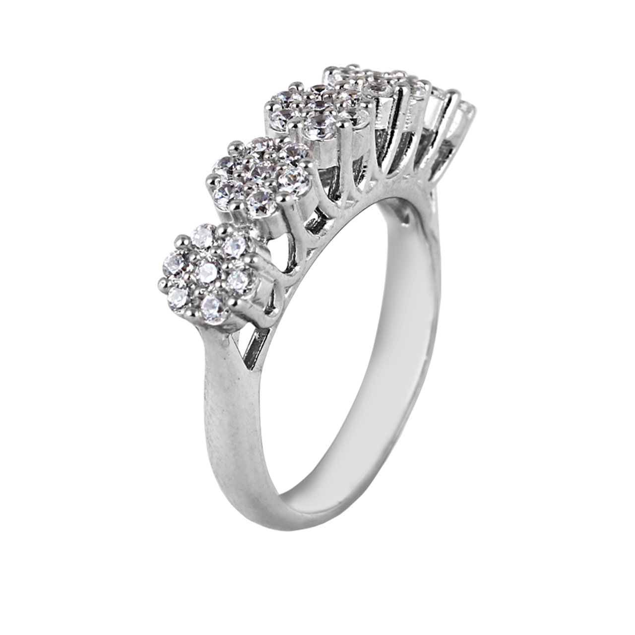 انگشتر نقره زنانه مد و کلاس کد mc-268