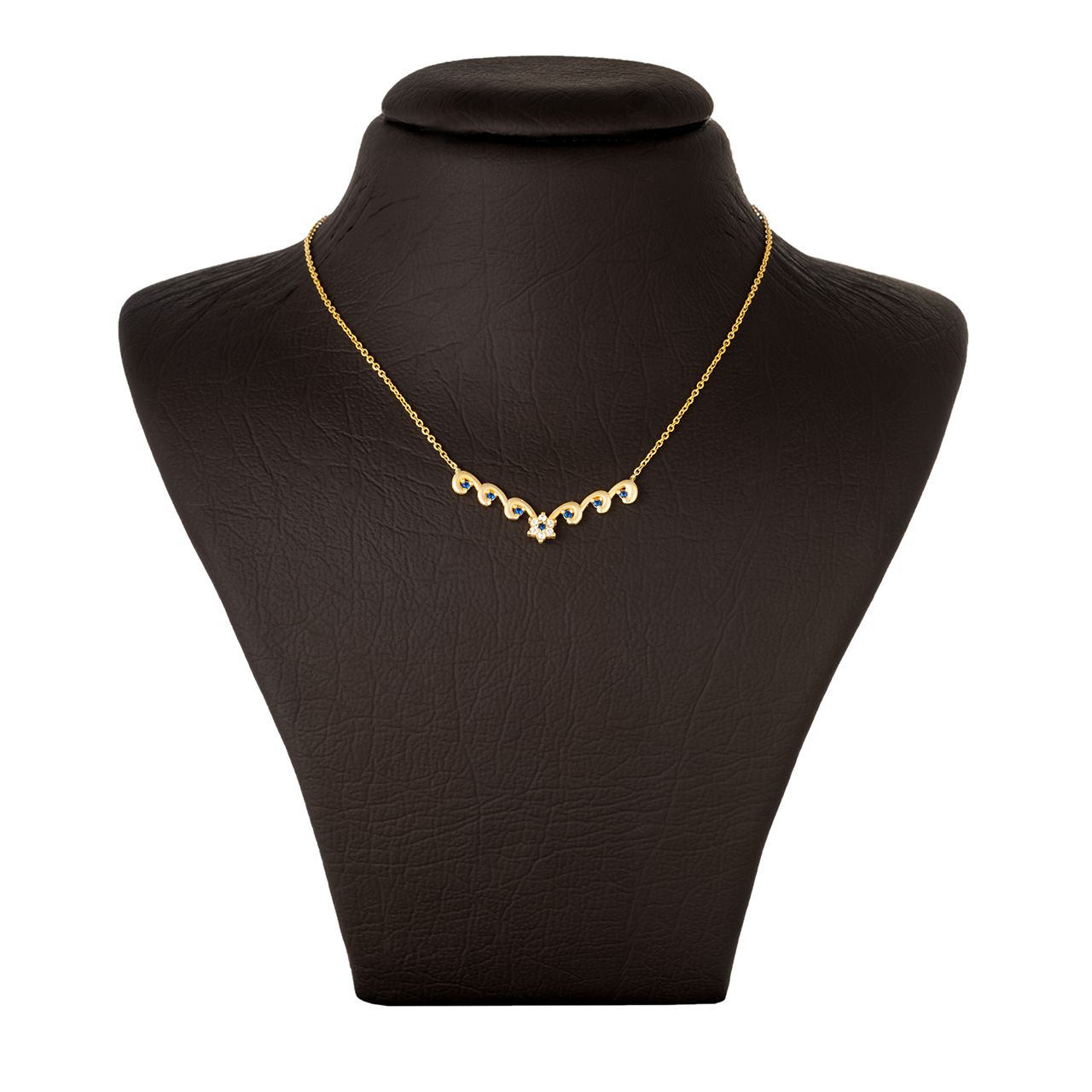 گردنبند طلا 18 عیار زنانه جواهری سون مدل 2401 -  - 1