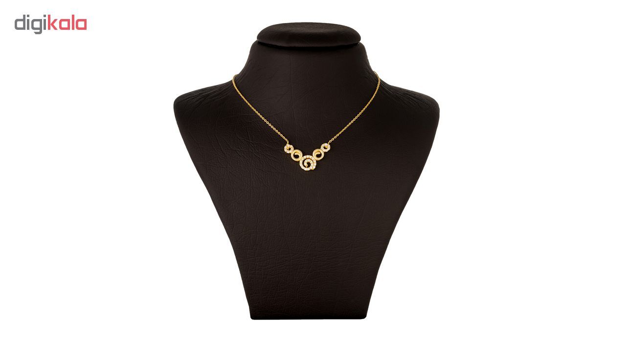 گردنبند طلا 18 عیار زنانه جواهری سون مدل 2403 -  - 2
