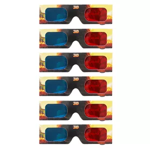 عینک سه بعدی مدل zippleback بسته 6 عددی