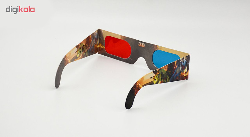 عینک سه بعدی مدل zippleback بسته 6 عددی