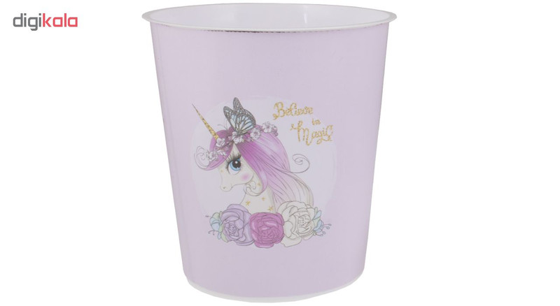 ست سطل و جادستمال اتاق کودک طرح اسب تك شاخ کد 5286