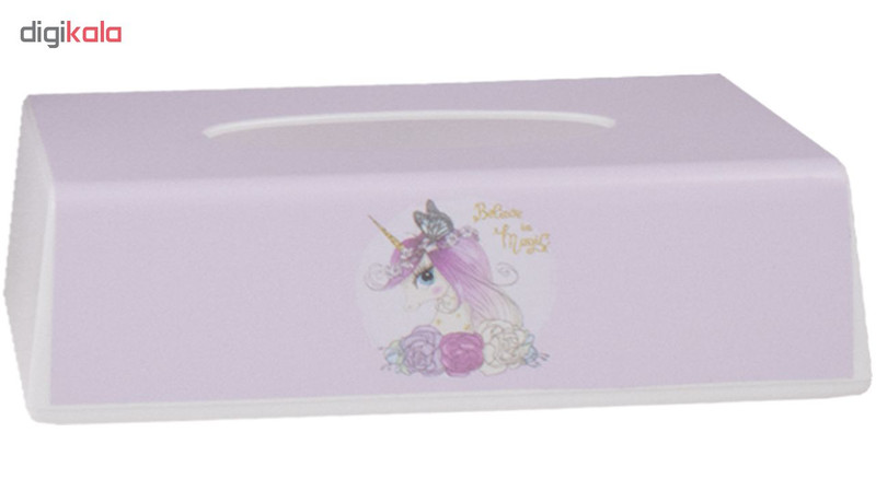 ست سطل و جادستمال اتاق کودک طرح اسب تك شاخ کد 5286