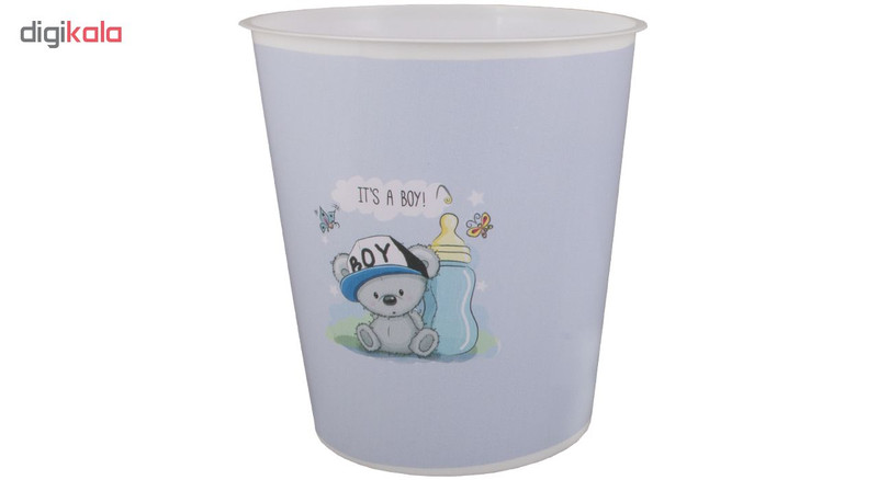 ست سطل و جادستمال اتاق کودک طرح خرس کد 4042