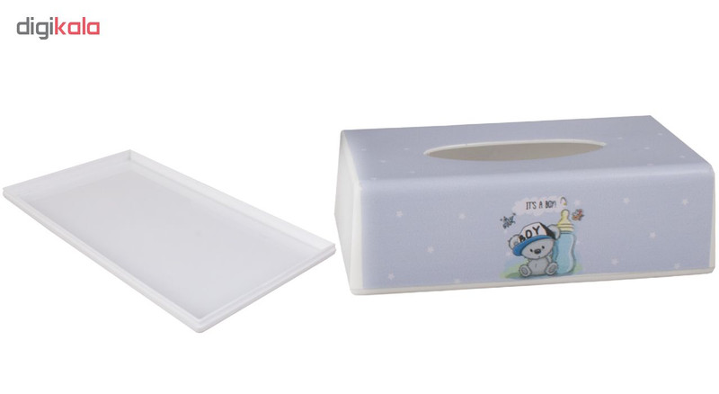 ست سطل و جادستمال اتاق کودک طرح خرس کد 4042