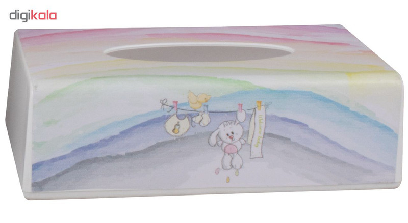 ست سطل و جادستمال اتاق کودک طرح خرگوش کد 1047