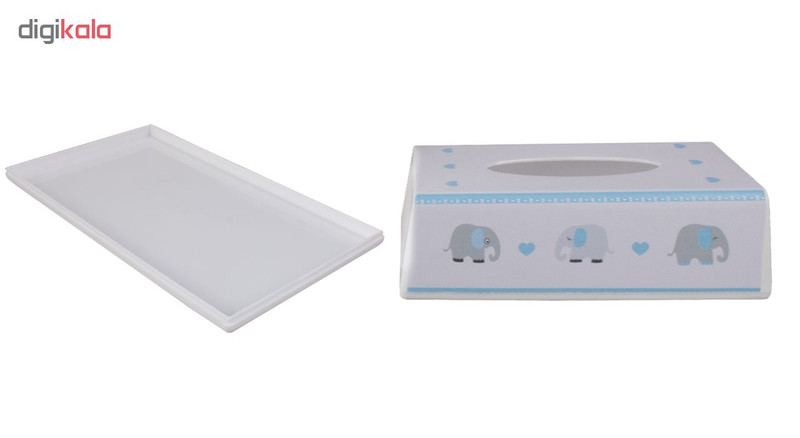 ست سطل و جادستمال اتاق کودک طرح فيل کد 0112