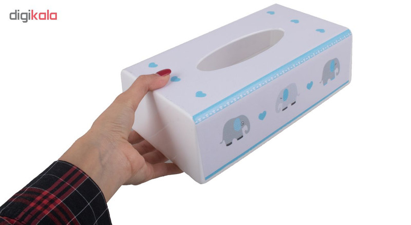 ست سطل و جادستمال اتاق کودک طرح فيل کد 0112