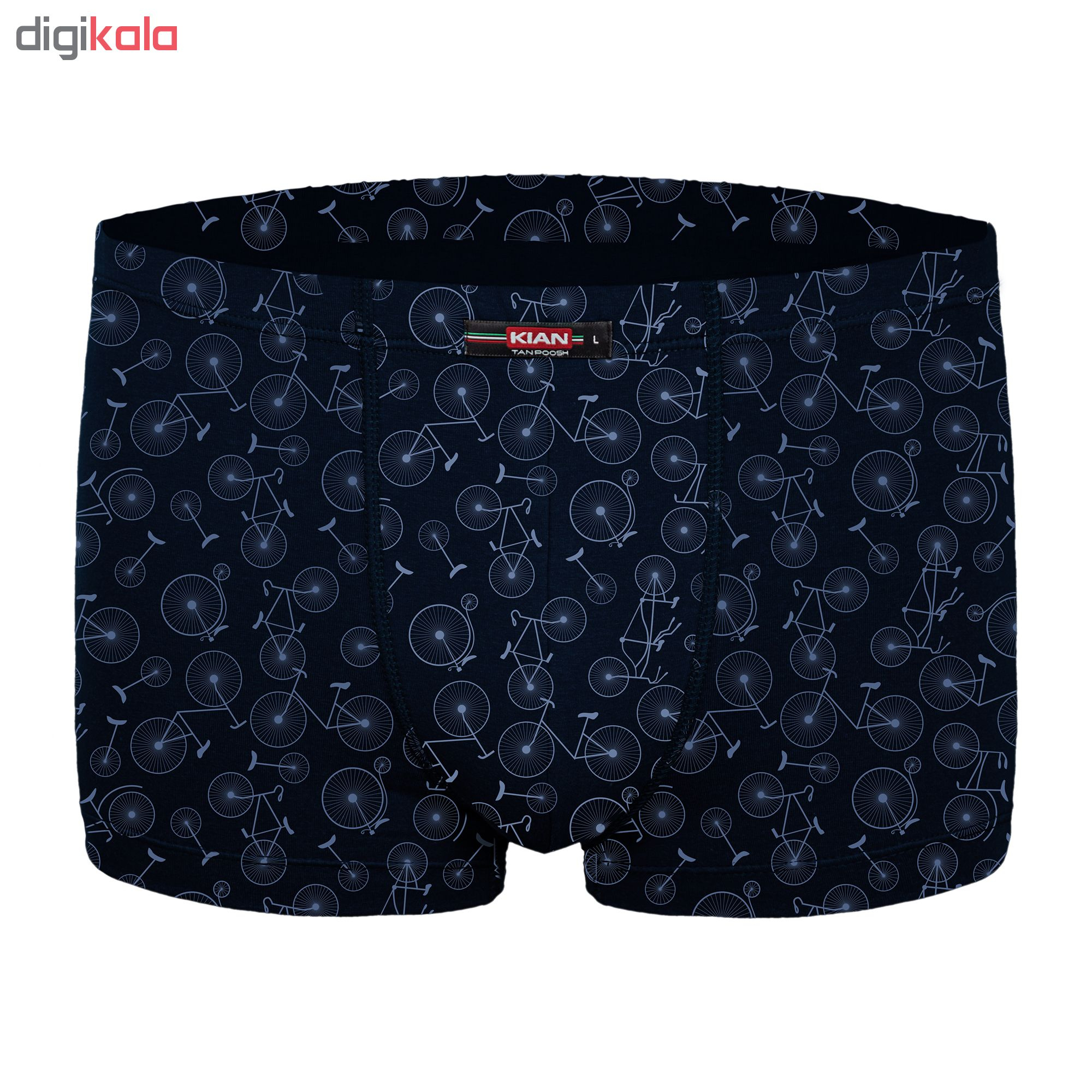 شورت مردانه کیان تن پوش مدل Trunk BicNBN مجموعه ۲ عددی