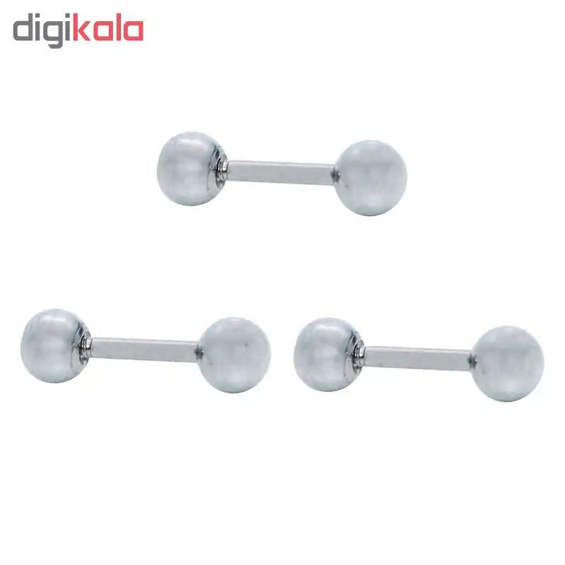پیرسینگ گوش زنانه کد Ps03 بسته 3 عددی