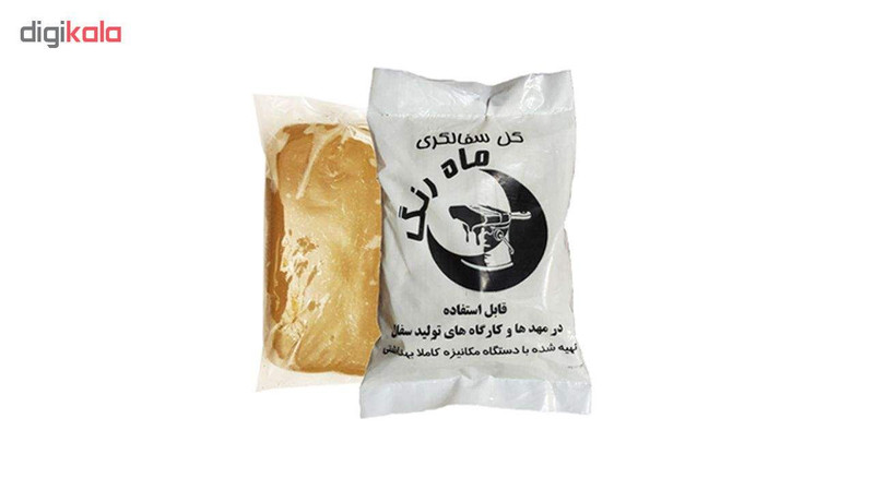گل سفالگری ماه رنگ مدل G2 بسته 4 عددی