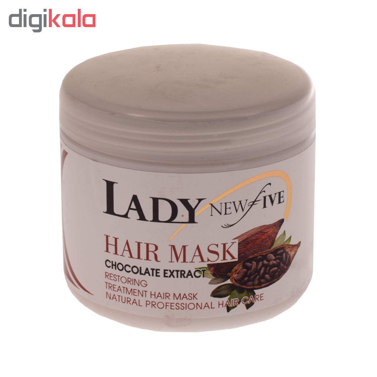 ماسک مو لیدی نیو فایو مدل شکلات حجم 500 میلی لیتر