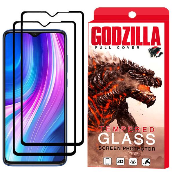 محافظ صفحه نمایش گودزیلا مدل GGF مناسب برای گوشی موبایل شیائومی Redmi Note 8 Pro بسته 2 عددی محافظ صفحه نمایش گودزیلا مدل GGF مناسب برای گوشی موبایل شیائومی Redmi Note 8 Pro بسته 2 عددی